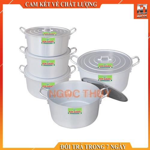 Bộ nồi nhôm thẳng Kim Hằng
