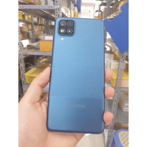 Nắp lưng Samsung A12 nhiều màu zin new