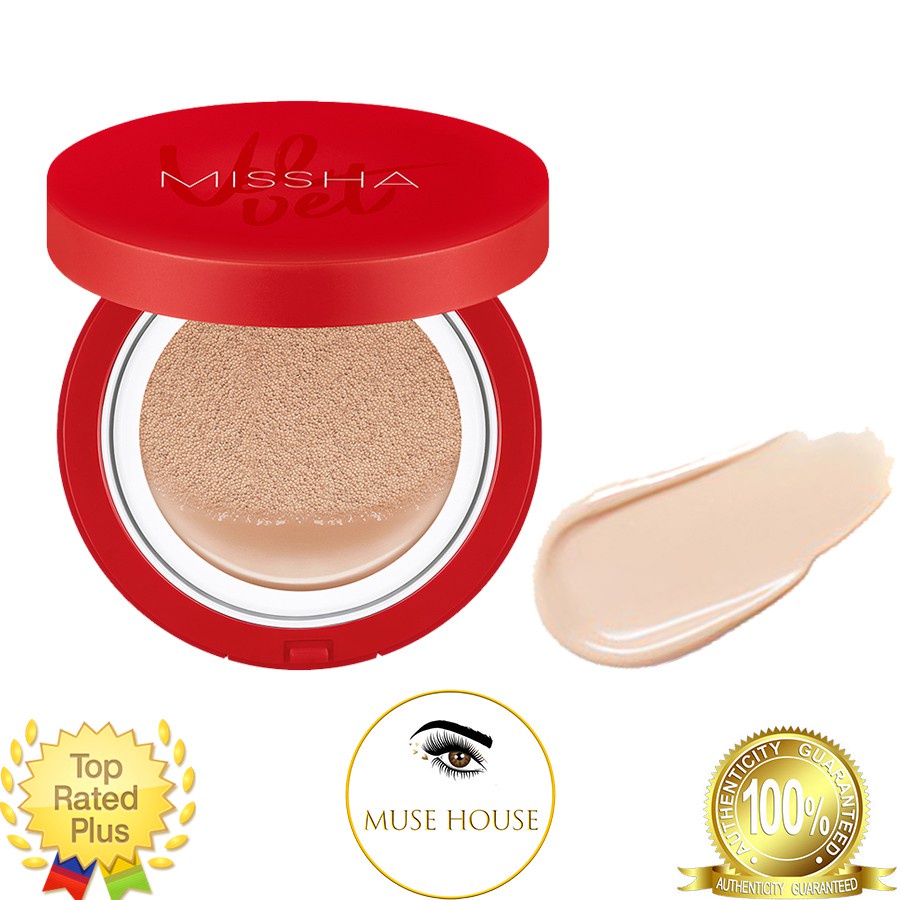 Phấn nước Missha Velvet Finish Cushion SPF50+ PA+++ 15g - HỘP ĐỎ