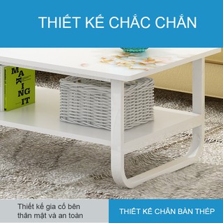 Bàn trà Sofa chân sắt.