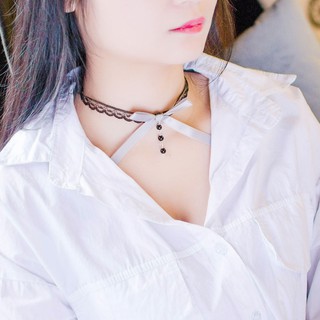 Vòng cổ choker ren nơ xinh