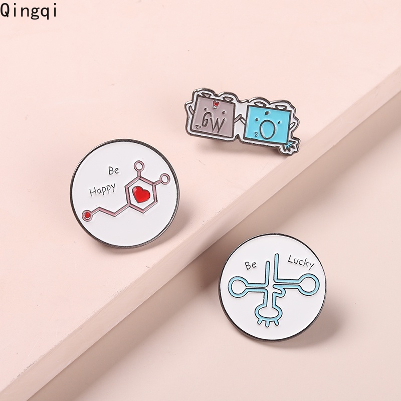 Ghim cài áo MISS ZOE hình nguyên tố hóa học vui nhộn