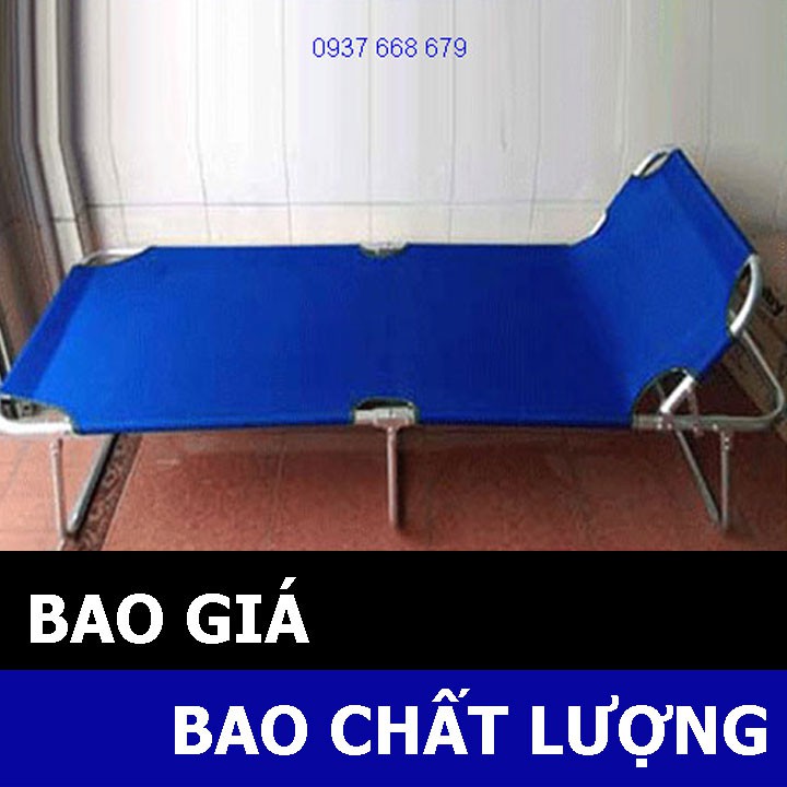 Giường bố xếp sơn tĩnh điện Duy Lộc