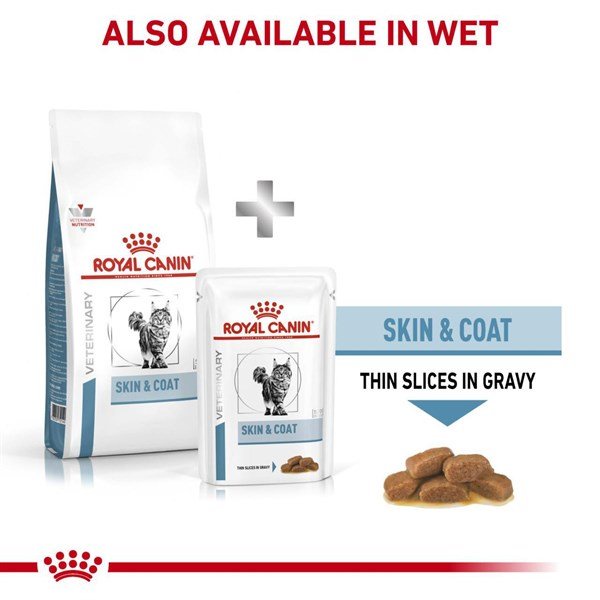[NẤM DA, RỤNG LÔNG] Hạt cho mèo viêm, nấm da, Thức ăn hỗ trợ cho mèo  Royal Canin Skin&amp;Coat 1,5kg
