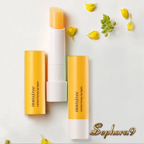 Son dưỡng ẩm Innisfree CANOLA HONEY Lip Balm dưỡng mềm môi chiết xuất mật ong