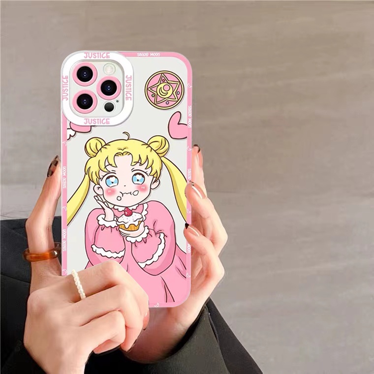 Ốp Điện Thoại TPU Silicon Mềm Chống Sốc Hình Cô Gái Cho iPhone 11 13 pro max 6 6s 7 8 Plus X XR XS max SE 2020 12 pro max 13 Mini