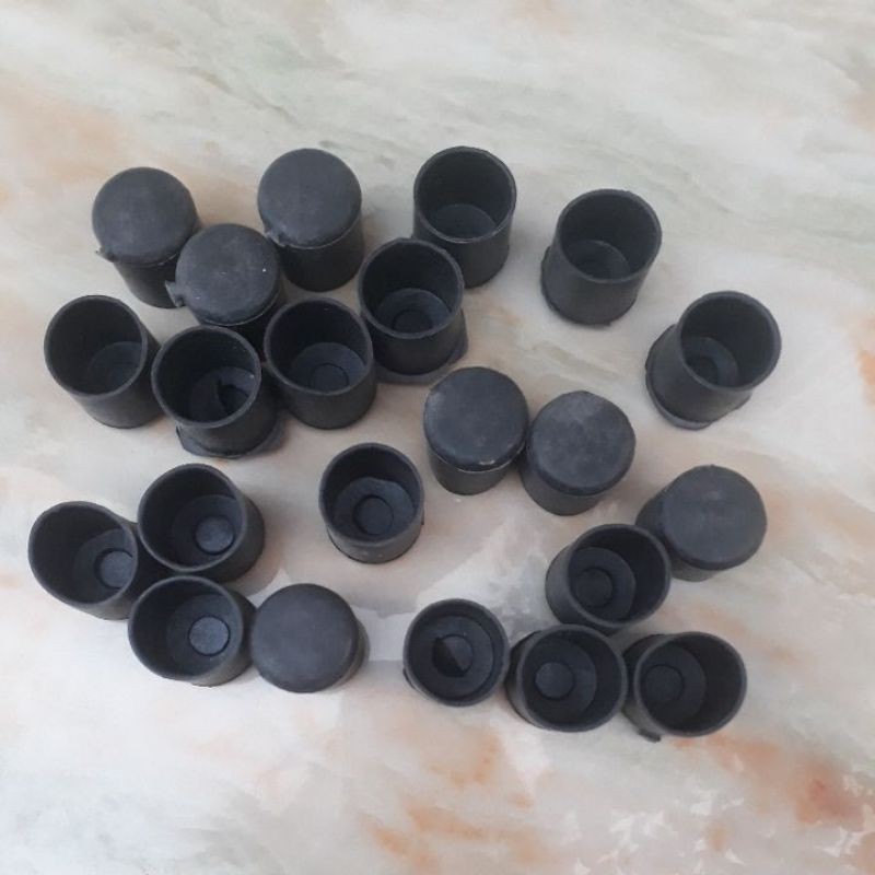Combo 30 Nút cao su chân ghế hoặc chân bàn phi 21 ~ 22. mới 100%