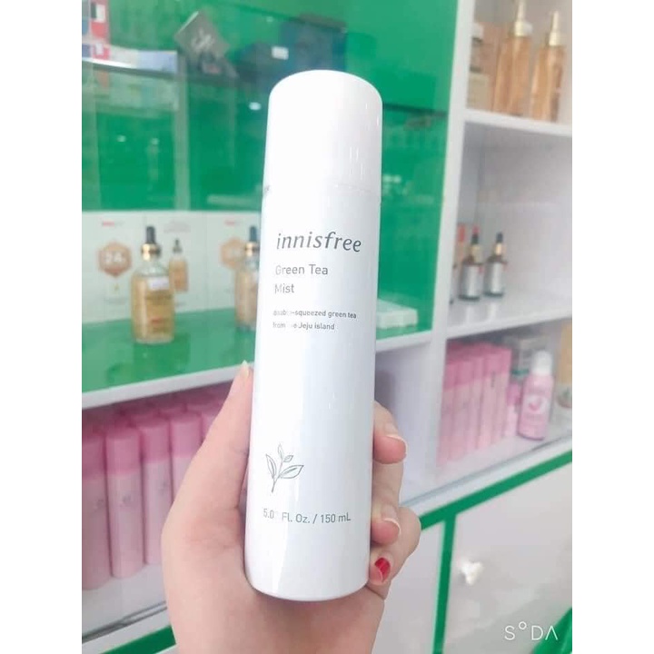 XỊT KHOÁNG INNISFREE GREEN TEA MIST CHIẾT XUẤT TRÀ XANH 150ML CHÍNH HÃNG - 10538