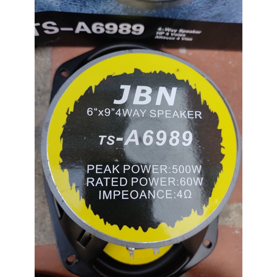 BỘ 02 CỦ LOA Ô TÔ JBN A6989 - HÀNG KHỦNG CHẤT LƯỢNG - LOA ĐỒNG TRỤC 500W