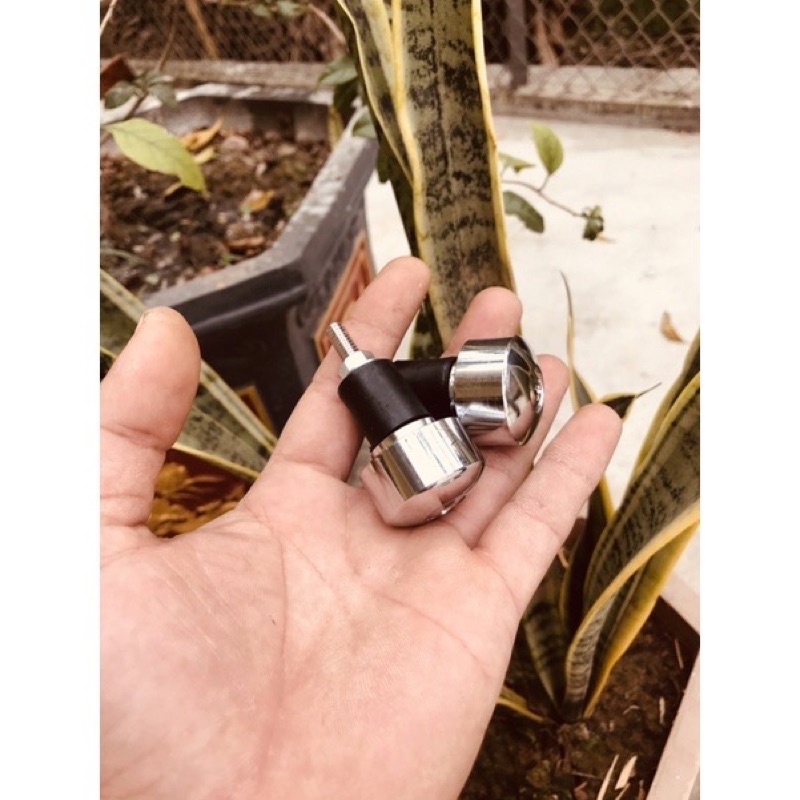 Cặp Gù inox Đặc 500g Full Ốc Gắn Các Loại Xe Máy