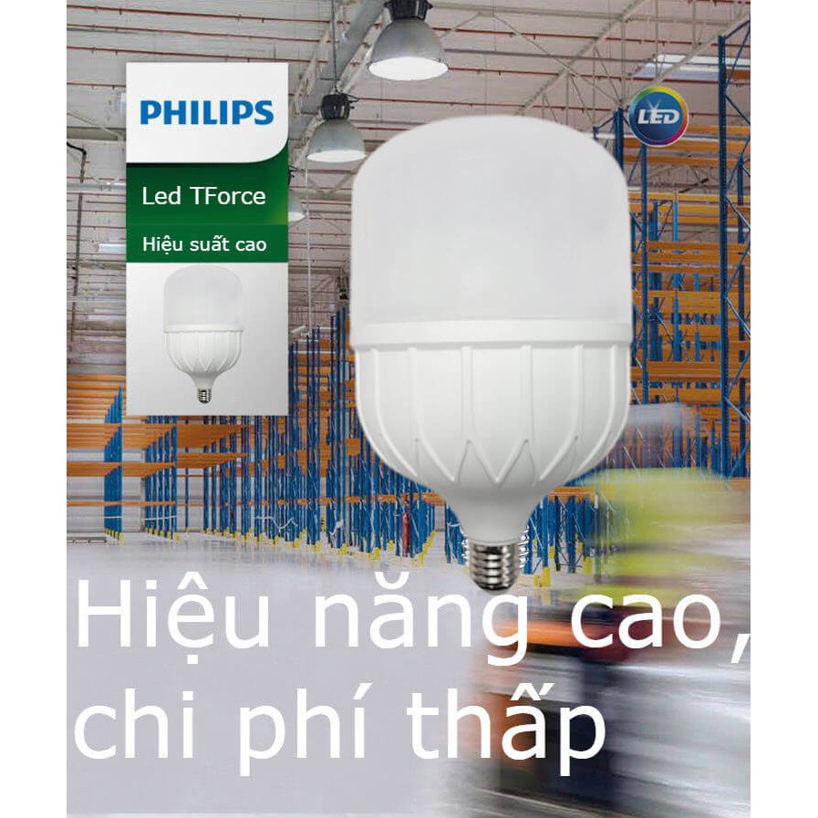 Bóng LED trụ PHILIPS TrueForce Core HB công suất 20w 30w tuổi thọ 15.000h