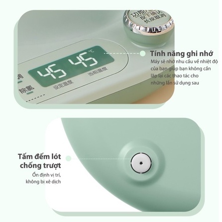 Bình nấu nước đa năng và giữ ấm Bear TNQ-A12L1 - Hàng chính hãng - Bảo hành 18 tháng