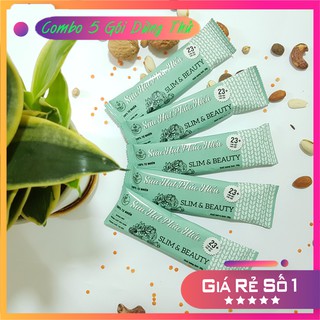 Combo 5 Gói Sữa Hạt Phúc Hiếu Dùng Thử Dòng Giảm Cân Slim & Beauty [ Giá Siêu Rẻ Chỉ 125k]