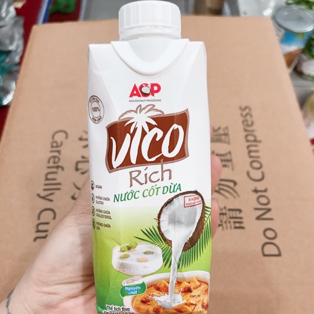 Nước cốt dừa Vico Rich 330ml