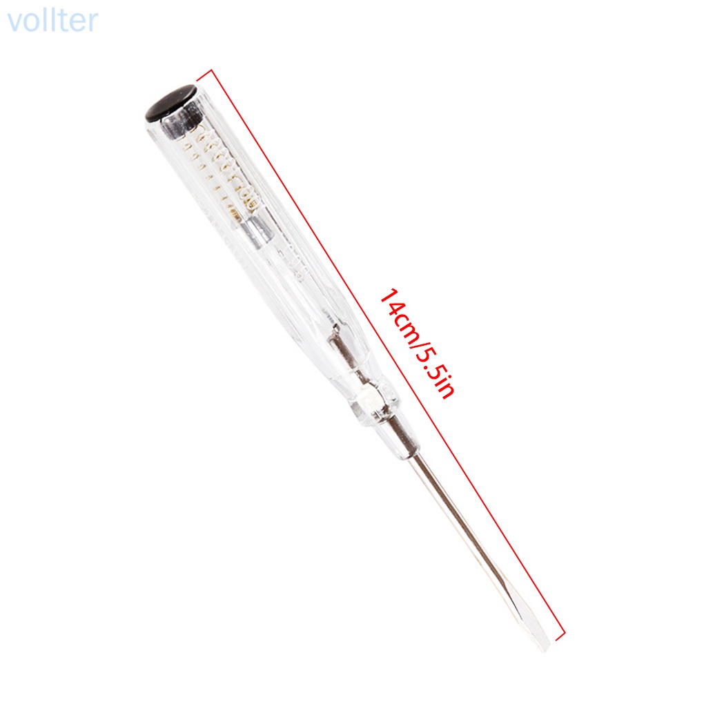 Bút thử điện vỏ nhựa trong suốt dạng tuốc nơ vít chuyên dụng