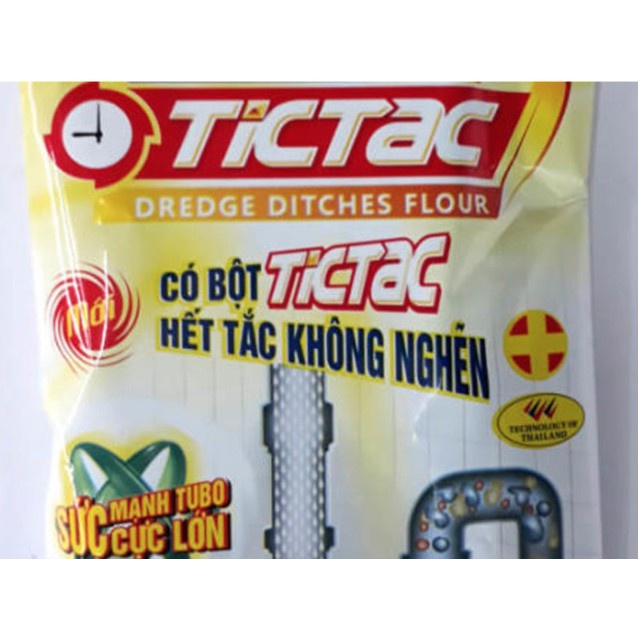 Bột Thông Đường Cống TICTAC Gói 100g Thông Tắc Siêu Nhanh