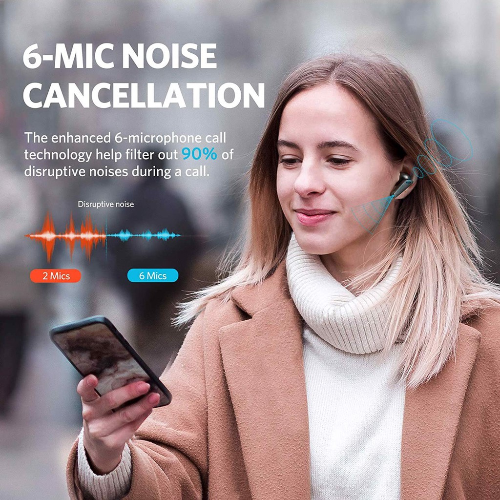 Tai nghe EarFun Air Pro (ANC) True Wireless - Phân phối chính hãng