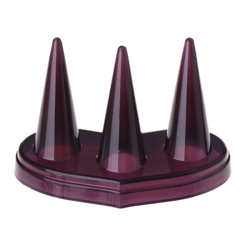 Giá Trưng Bày Nhẫn 3 Ngăn Màu Đen Tiện Dụng