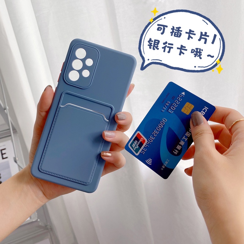 Ốp điện thoại KOOSUK silicon mềm kiểu ví cho Samsung Galaxy A13 A53 A33 A73 A23