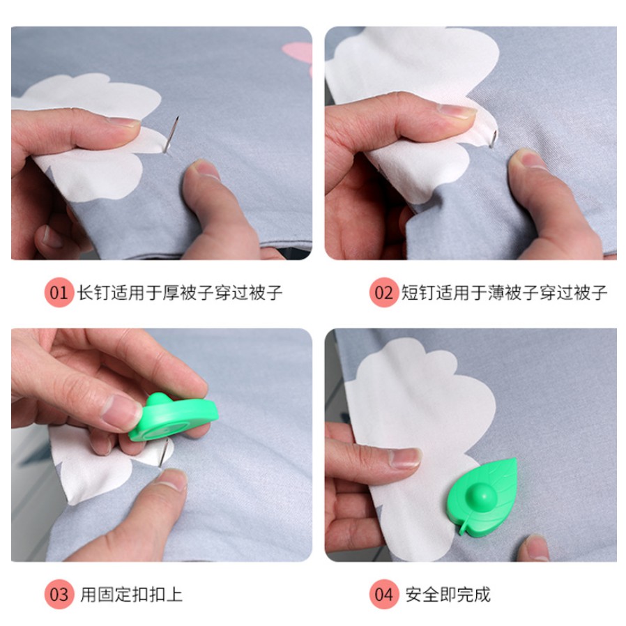 Set 2 kẹp góc ga giường chống trượt