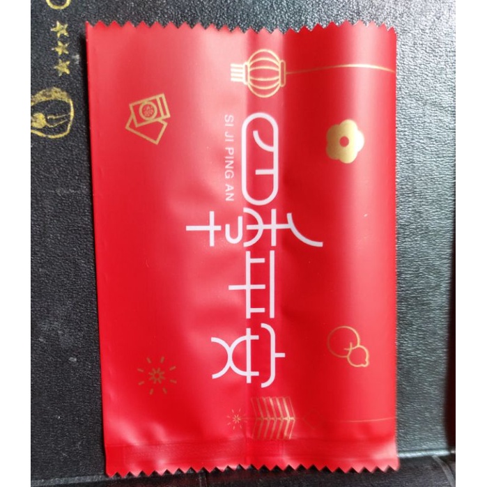 Set 100 túi đựng bánh QUY TẾT qui cookies cookie hàn miệng 7*10 cm