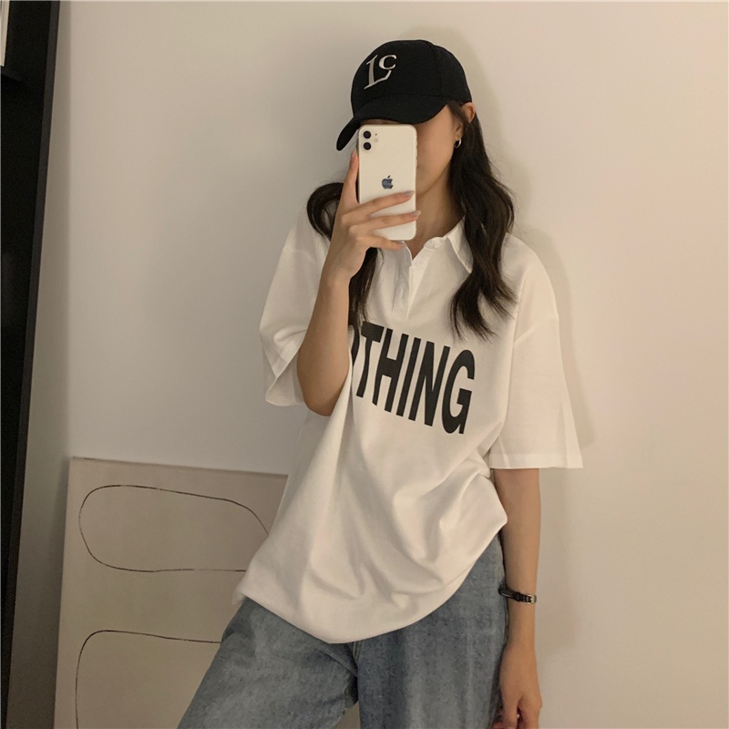 Áo Thun Tay Ngắn Thời Trang Mùa Hè Cho Nữ