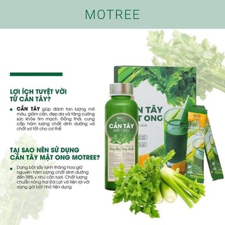 bột cần tây mật ong motree