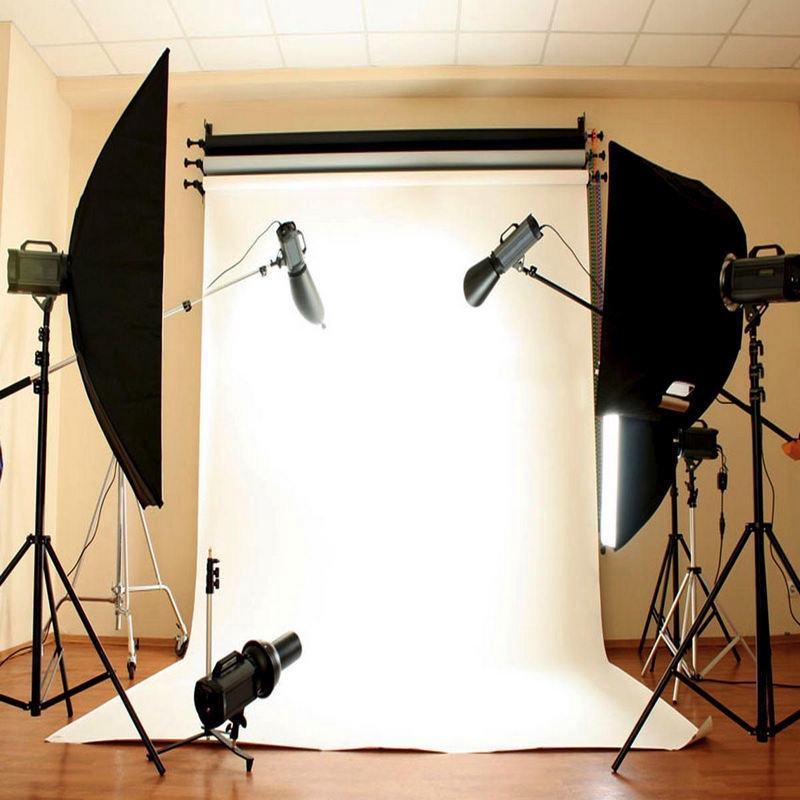 Solid White Vinyl Photography Backdrop Cloth Studio Photo Background Props 3*5Ft