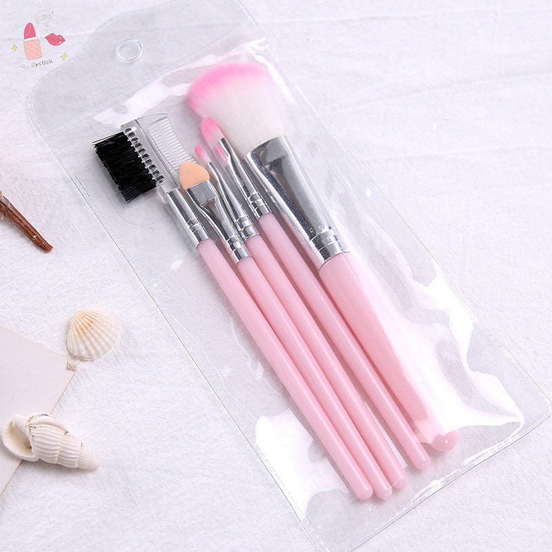 Set 5 món cọ trang điểm mắt, má, môi chuyên dụng cho nữ | BigBuy360 - bigbuy360.vn