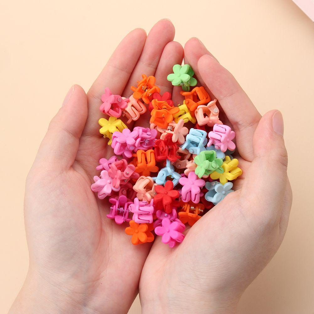 Kẹp Tóc Đính Hoa Nhiều Màu Sắc Dễ Thương Cho Bé Gái