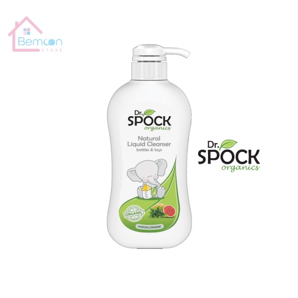 Nước rửa bình sữa hữu cơ Dr. Spock 450ml