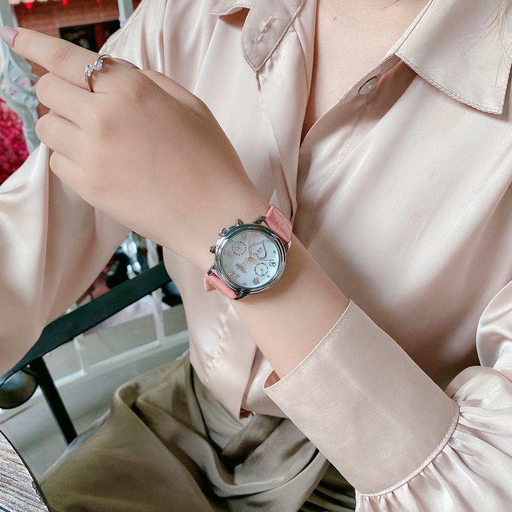 Đồng hồ nữ JULIUS JA-844 dây da | Julius Official
