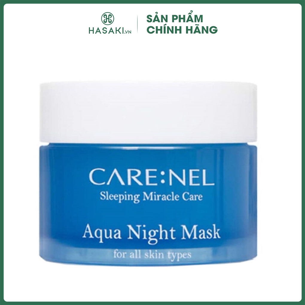Mặt Nạ Ngủ CARE:NEL Cấp Nước, Dưỡng Ẩm Da Aqua Water Sleeping Mask 15g