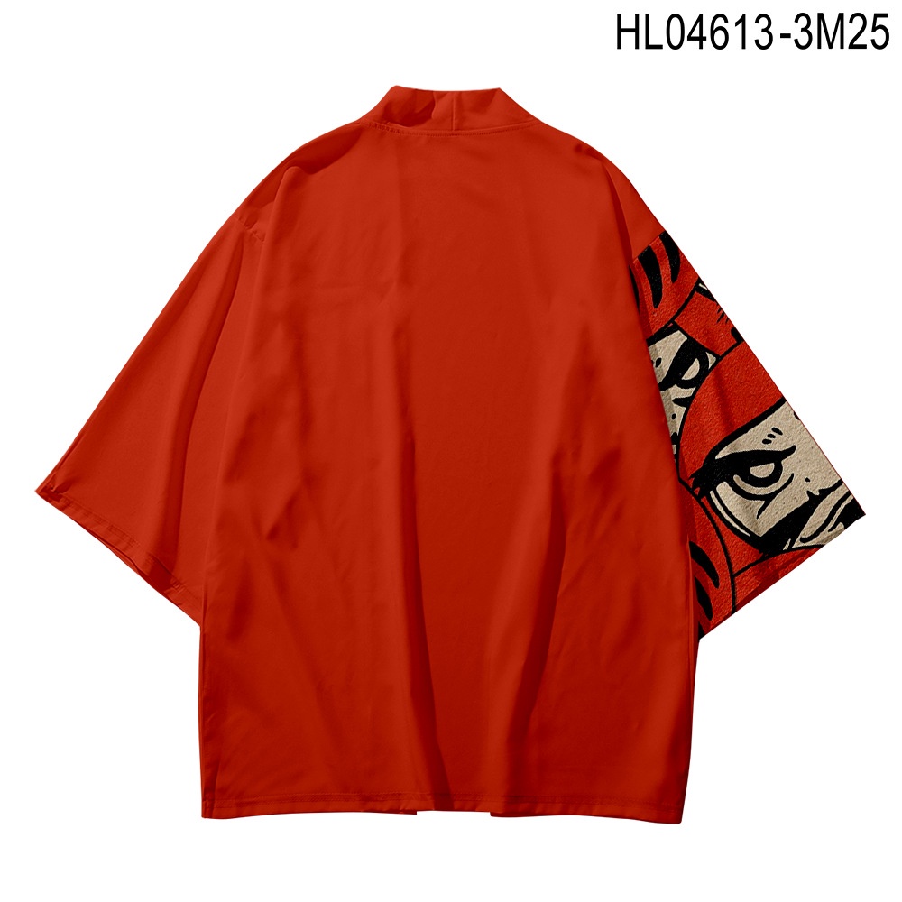 Áo Choàng Kimono In Họa Tiết Gợn Sóng 3D Thời Trang Nhật Bản Dành Cho Nam Nữ