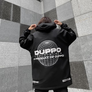 Áo khoác dù DUPPO PLANET JACKET viền phản quang độc đáo