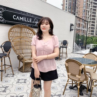 Áo kiểu tay bo bigsize - ABEO207