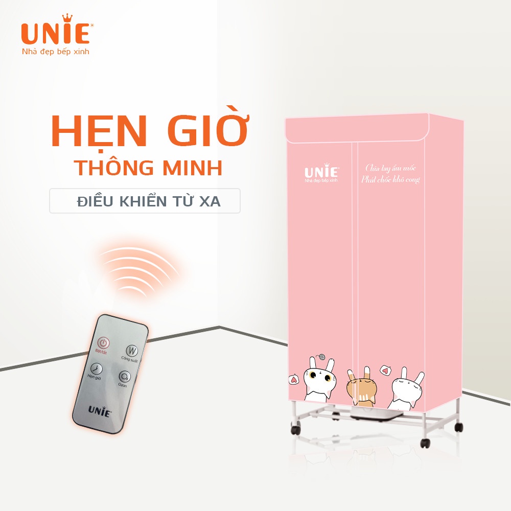 Tủ Sấy Quần Áo Unie UE-666 - Hàng Chính Hãng - Bảo Hành 12 Tháng