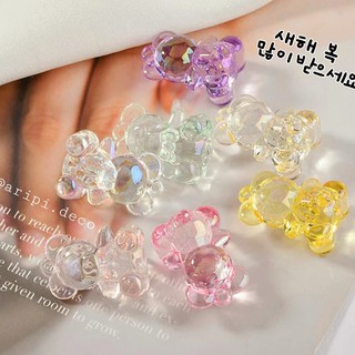 Charm gấu siêu siêu đẹp Hàn Quốc size to B115 /Nguyên liệu phụ kiện trang trí