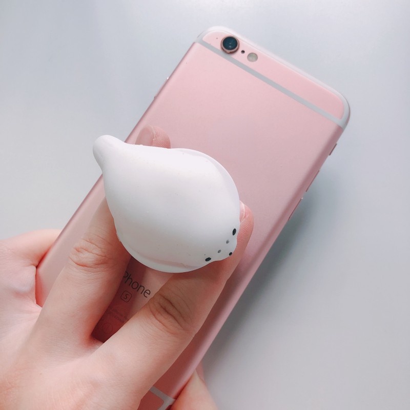 Đế đỡ điện thoại và máy tính bảng kiểu đồ chơi squishy hình mèo