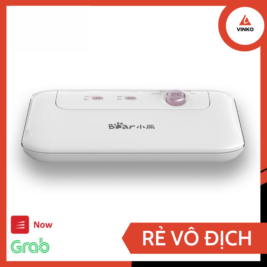 Máy hút chân không thực phẩm kèm hàn miệng túi chính hãng Bear model FKJ-A01F1 (VS-B01V1)