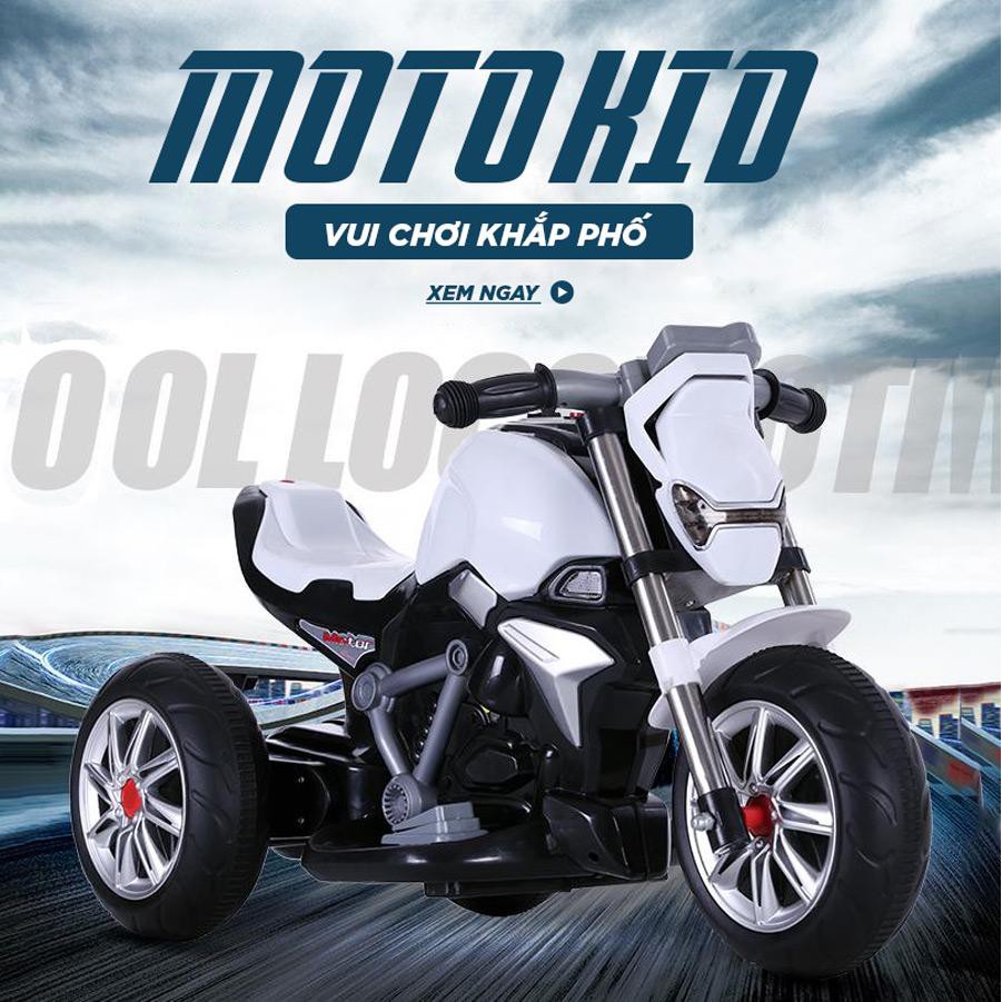 Xe MoTo Điện Eomart  Thiết kế siêu thật - Siêu Ngầu Cho Bé Thỏa Sức Đam Mê  Xe Moto Mà Không Lo Bị Ngã  [Chính Hảng ]