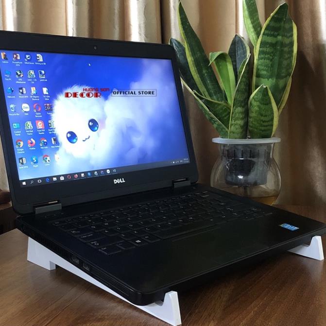 Giá đỡ laptop tản nhiệt gỗ PVC có thể tháo rời tiện lợi KLT | BigBuy360 - bigbuy360.vn