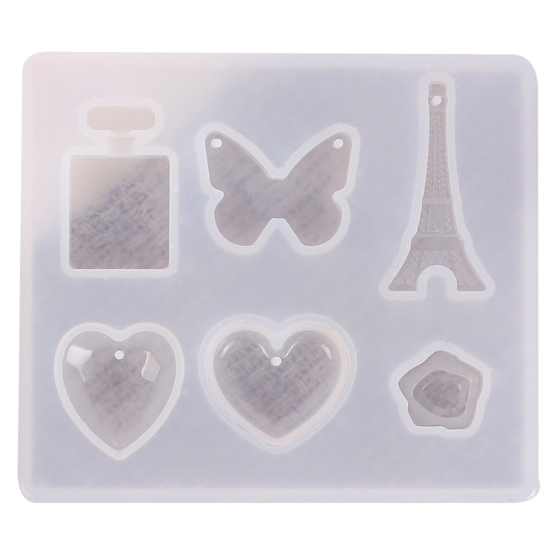 Khuôn Silicone Làm Móc Khóa Hình Nút Áo DIY