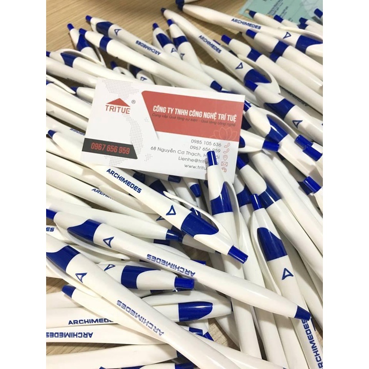 In Bút Bi Giá Rẻ Theo Yêu Cầu - Đặt In Ấn Bút Bi Theo Logo Của Khách Hàng.