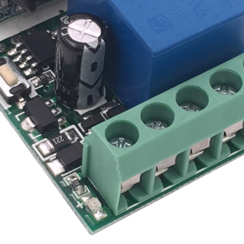Công tắc điều khiển từ xa 433 Mhz Rf Dc 12v 10a 1 kênh cho nhà kho/ cửa/ đèn