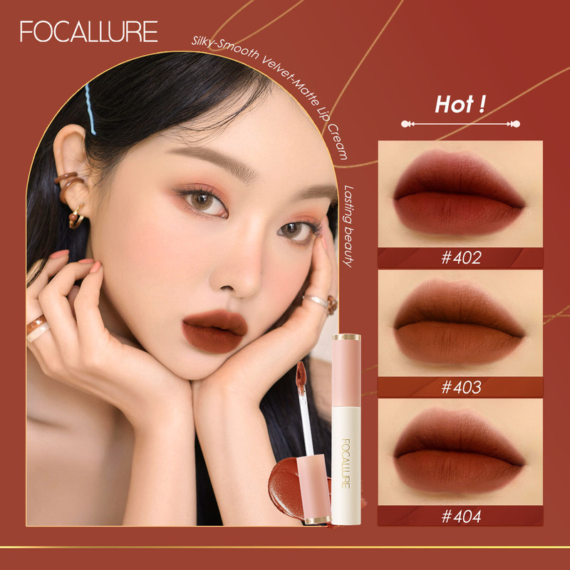 (Hàng Mới Về) Son Kem Focallure Tông Nhung Lì Mượt Môi Chống Nước Chống Dính Lâu Trôi 6 Màu Tùy Chọn | BigBuy360 - bigbuy360.vn