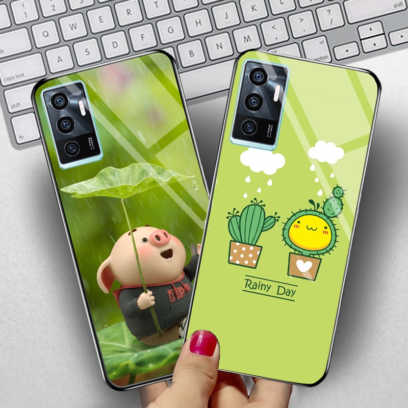 Ốp Lưng VIVO V23E mặt kính gương bóng