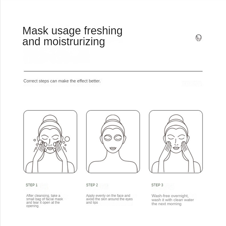 Hũ 20 Miếng Mặt Nạ Ngủ Collagen Làm Săn Chắc Da Mặt | Mặt Nạ Gel Collogen Cấp Ẩm Cho Da | Kem Dưỡng Ẩm Bổ Sung Dưỡng Chất Cho Da Mặt