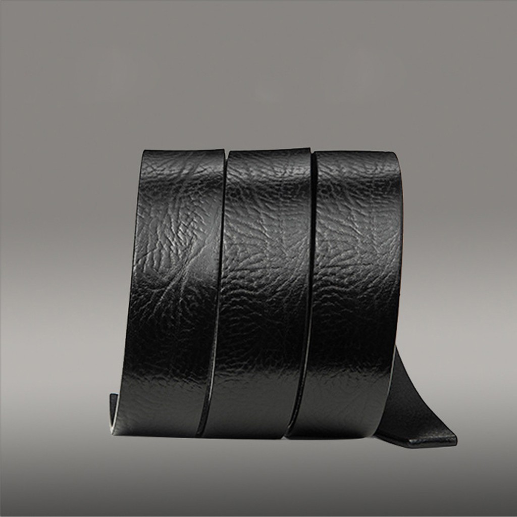 Dây Nịt Nam dài 120cm rộng 3.5cm, Thắt lưng da nguyên miếng dập vân voi, dùng cho khóa tự động