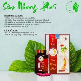 TĂNG CÂN SÂM NHUNG PLUS